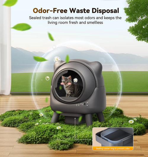 Self-Cleaning Litter Box